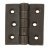 Butt Hinge Sqr 65x46mm Cast Iron Self