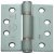Butt Hinge 102 x 89 mm Grade 316 Stainless Steel Loadmaster ANSI hole pattern (template drilled) Radius corners polished