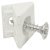 Rear Panel Connector SF Plastic Wht