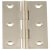 Butt Hinge Sqr 76x40mm Dr.Brass Polished Brass