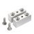 Accuride 0116 End Stops+Fixings Aluminium