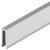 Clip on Profile CTL 4.0m Anodised Silver EV1