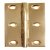 Broad Style Hinge 75x42mm Brass Antique