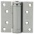 Spring Hinge Single Action 75 x 68 mm Steel Silver lacquered steel