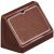 Mini Corner Connector 21x44mm Dark Brown
