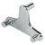 Gls Shelf Clamp D5/16-22mm Plug-In Zinc Alloy NP