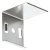 Loox5 2195 Profile SM Mnt Plts Stainless Steel Silver