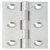 Broad Style Hinge 64x35mm Brass Black