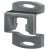 Modular Plate Semi Perm 63x11mm Steel Burn