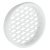 Vent Trim Rectangle D55mm Plastic White