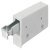 Cabinet Hanger Screw Fixing Unhanded Two-Way Adjustment For screw fixing visible inside the cabinet White