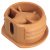 Connecting Fitting Recessed Plastic Beige