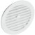 Ventilation Grille Rectangle D123mm Plastic White