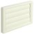 Manrose 100mm Grav Flap Wall Grille Wht
