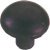 Shelf Support Buffer f Gls/Stud Rub Black