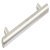 India Bar Handle 304 Stainless Steel D20mm 484mm Fixing Centres