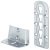 Bed Fitting SF Adjustable Steel Blue Galvanised