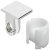 Tab Shelf Connector 16mm Screw Zinc Alloy NP