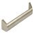 Nugent Boss Bar Handle Ang Zinc Alloy/SSE 160mm Fixing Centres
