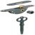 Mortice Lock Hook Bolt Unhanded Replacement key and bush available Lock steel bronzed