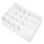 Drawer Insert Shallow Variant-D 2.5 mm material thickness With 16 compartments