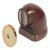 Door Holder Pull 20 kg for Floor Mounting Magnetic Brown