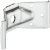 Corner Brace for Attaching Table Legs to Table Frame Height 40 mm Steel Galvanized