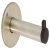 Buffered Coat Hook 316 L Cubicle Fittings for 13 mm Board Partitions PBA Stainless steel Satin finish