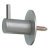 Coat Hook Grade 316 Stainless Steel 42 x Ø 35 mm Concealed fixing wall plug included Satin stainless steel finish