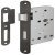 Startec Mortice Bathlock Rad 55/84mm Black