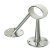 Railing Support Bracket with Angled Stem Bar Railing System For Ø 38-51 mm tubes Ø 38 mm polished chrome finish