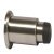 Door Stop/Wall D36x69-98mm Brs/Rub SC