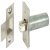 Mortice Roller Catch with Adjustable Roller Bolt Steel Frame Satin electro brassed