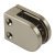 Glass Holder 63x28mm Zinc Alloy PVD Stainless Steel Col