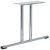 Table Fit T-Frame 695mm Straight CP