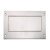 Interior Flap 330 x 110 mm Stainless Steel Face fixing Satin