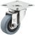 D75mm Castor Swivel without Brake Plastic Galvanised