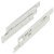 Roller Drawer Runner Base Full 50kg 200mm Wht