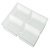 Drawer Insert Shallow Variant-D 2.5 mm material thickness With 4 compartments