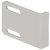Angled Striking Plate 42x25x10mm Plastic NP