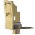 Flush Bolt Lever Action Extended Throw Width 19 mm Brass Length x width: 203 x 19 mm satin nickel