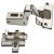 Accuride 1432 35mm Hinge Set-Inset