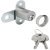 Cam Lock with Ø 19 mm Cylinder and Key Trap Standard profile with straight cam Closure direction 90º A (DFG) keyed alike: key change H1