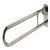 Hinged Support Rail Ø 32 mm Tube Nyma Care Meets Doc M Regulations Polished stainless steel finish