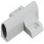 Adapter Housing Cruciform for 32 mm Series Drilled Holes for Soft Close Mechanism Häfele Without positioning aid Grey