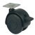 Swivel Twin Wheel Castor without Brake Ø 40-50 mm Hooded 38 mm Plate Fixing Wheel Ø 50 mm load capacity 45 kg
