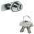 Cylinder Cam Lock with Straight Cam and Nut Attachment With nut fixing standard profile Closure direction 90° B (CEH) keyed alike: key change 60-001