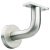 Handrail Bracket Suitable for Flat Based Handrails Depth 90 mm Satin stainless steel finish