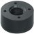 Furniture Glide D55x23mm 60kg Plastic Black