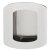 Pull Handle Flush 155 x 45 mm Grade 304 Stainless Steel FSB 4250 Suitable for sliding timber doors Without sprung cover satin